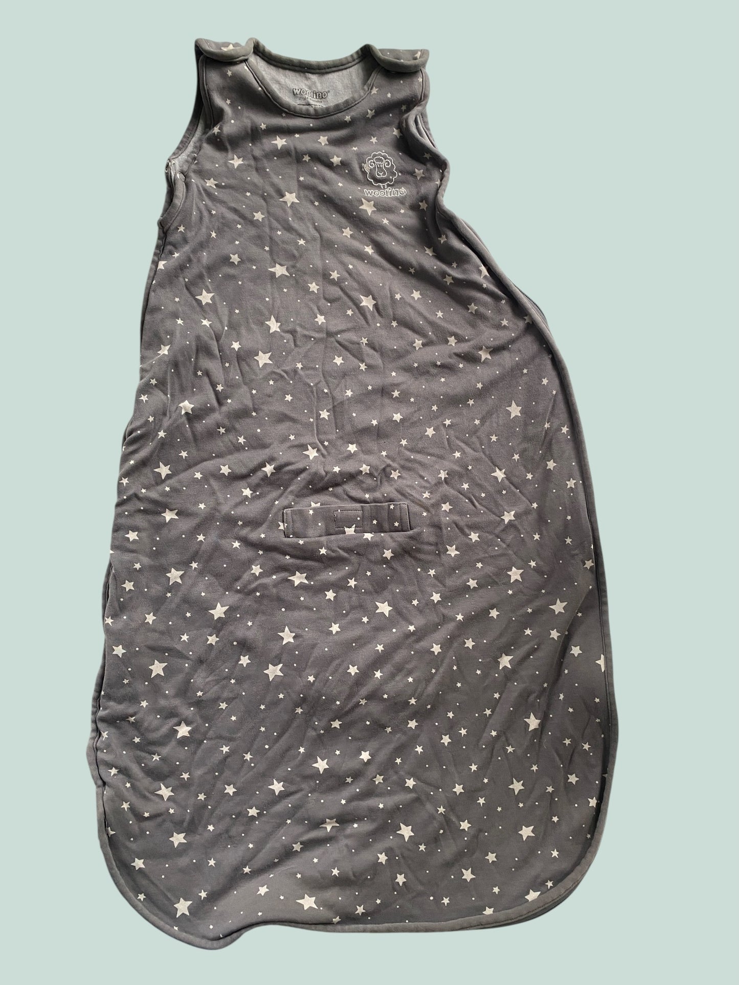 Merino wool/cotton stars sleepsack 2-24m | Woolino