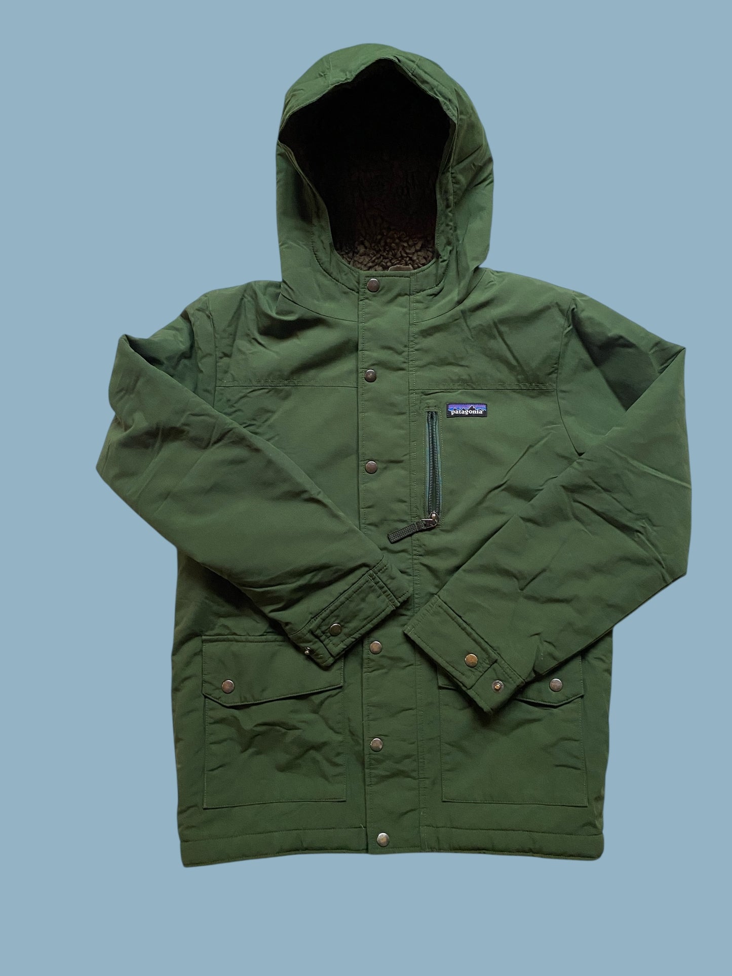 Green 'Infurno' winter coat size 12Y | Patagonia