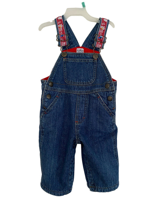 Lined denim overalls 6m | Please Mum