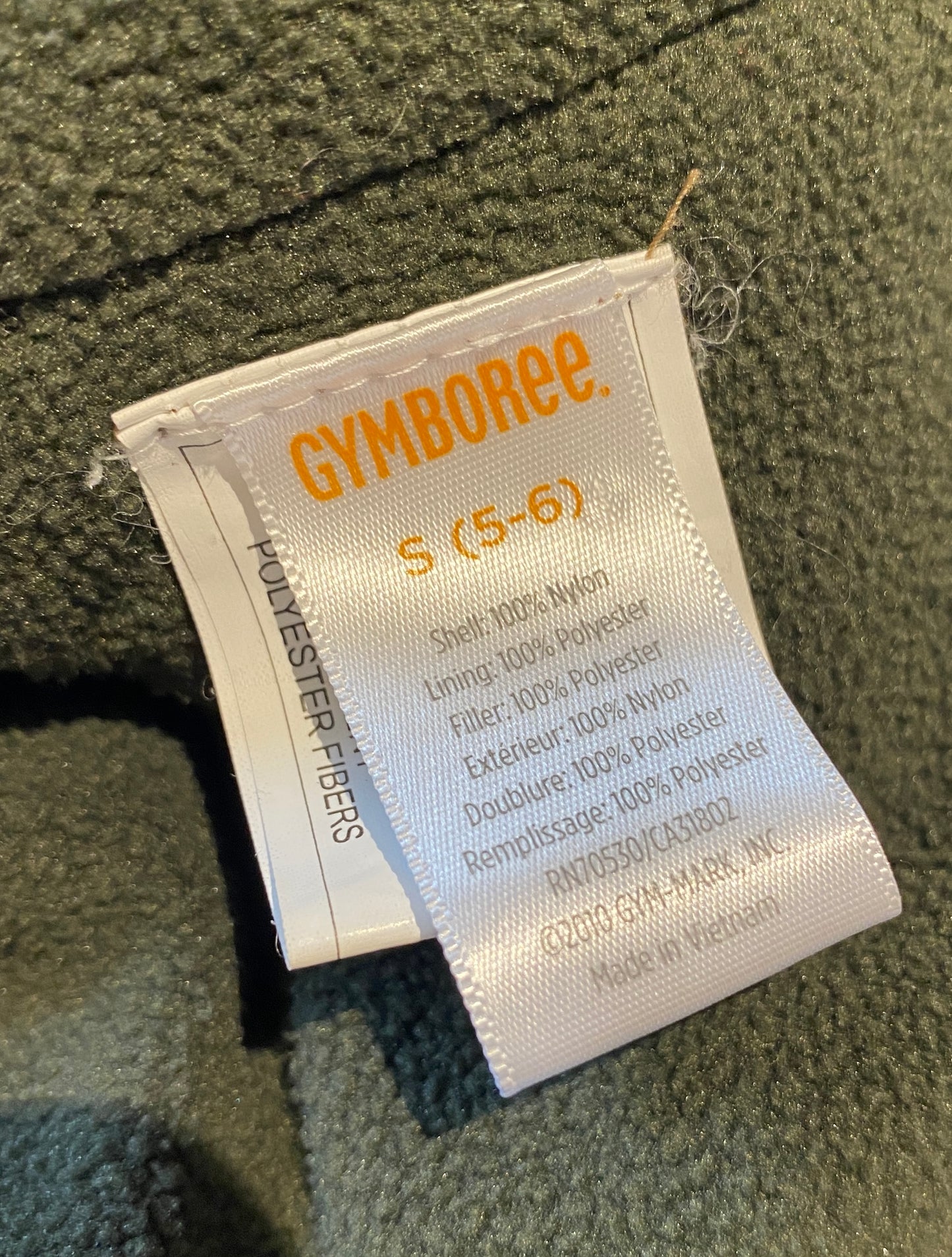 Tan coloured puffer coat 5-6Y | Gymboree