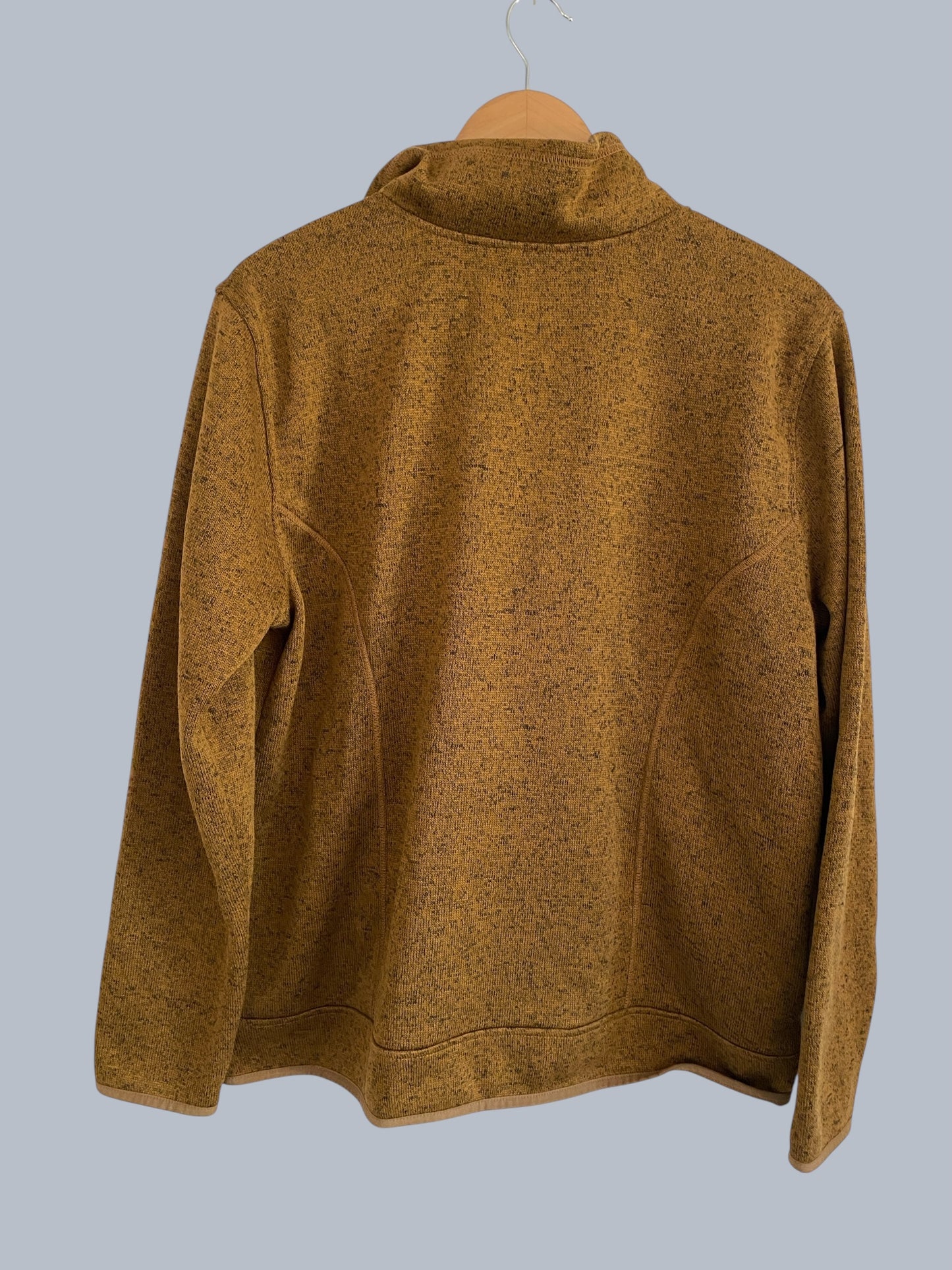 Brown  1/4 Zip-Up Sweater men’s XL | Eddie Bauer