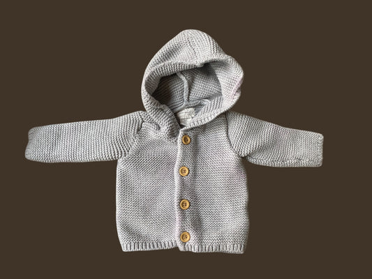 Organic cotton knit hoodie 6m | Carter’s