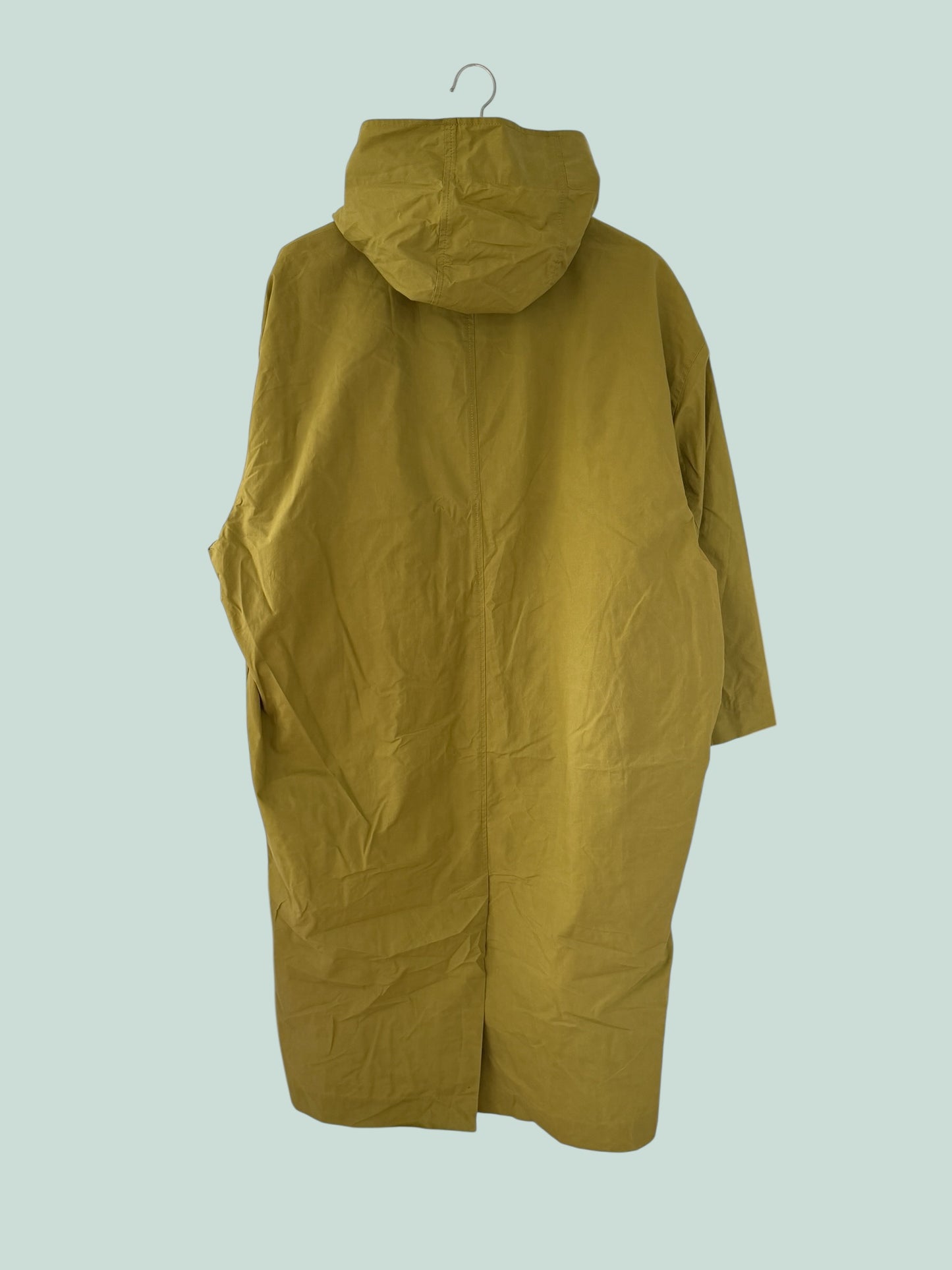 Hooded cotton parka in Seaweed women's large/xl | Toast