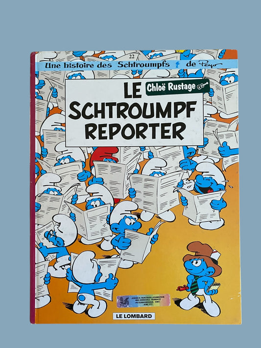 FRENCH - Le Schtroumpf Reporter