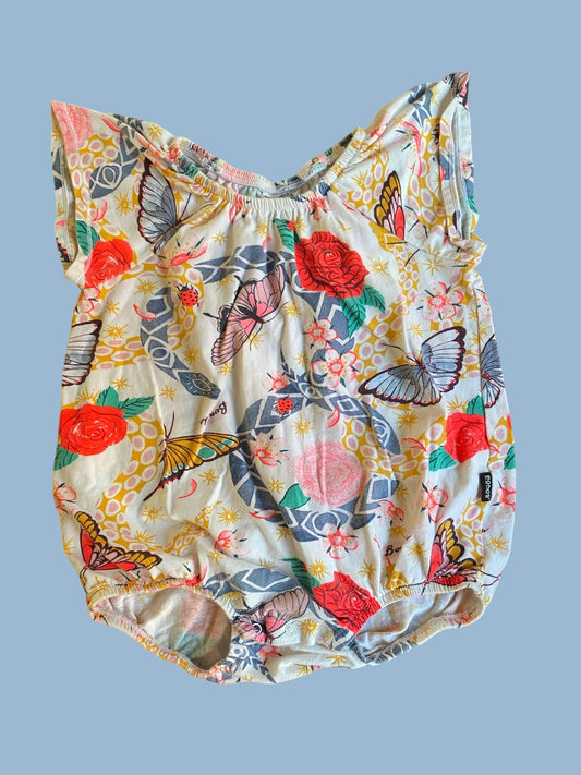Flower romper/onesie 12-24m | Bonds