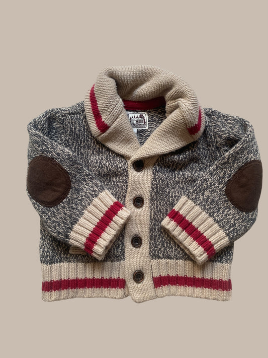 Cabin cardigan 3-6m (generous) | Roots Cabin