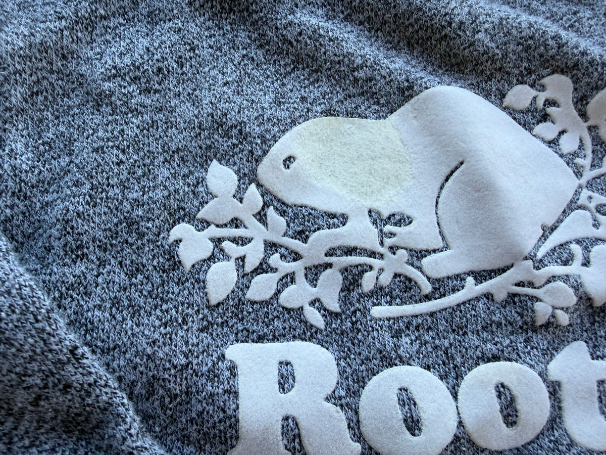 Grey cotton blend beaver sweater 18-24m | Roots