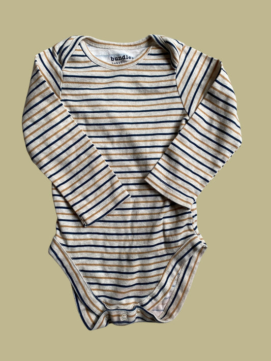 Cotton striped onesie 12-18m | Bundles