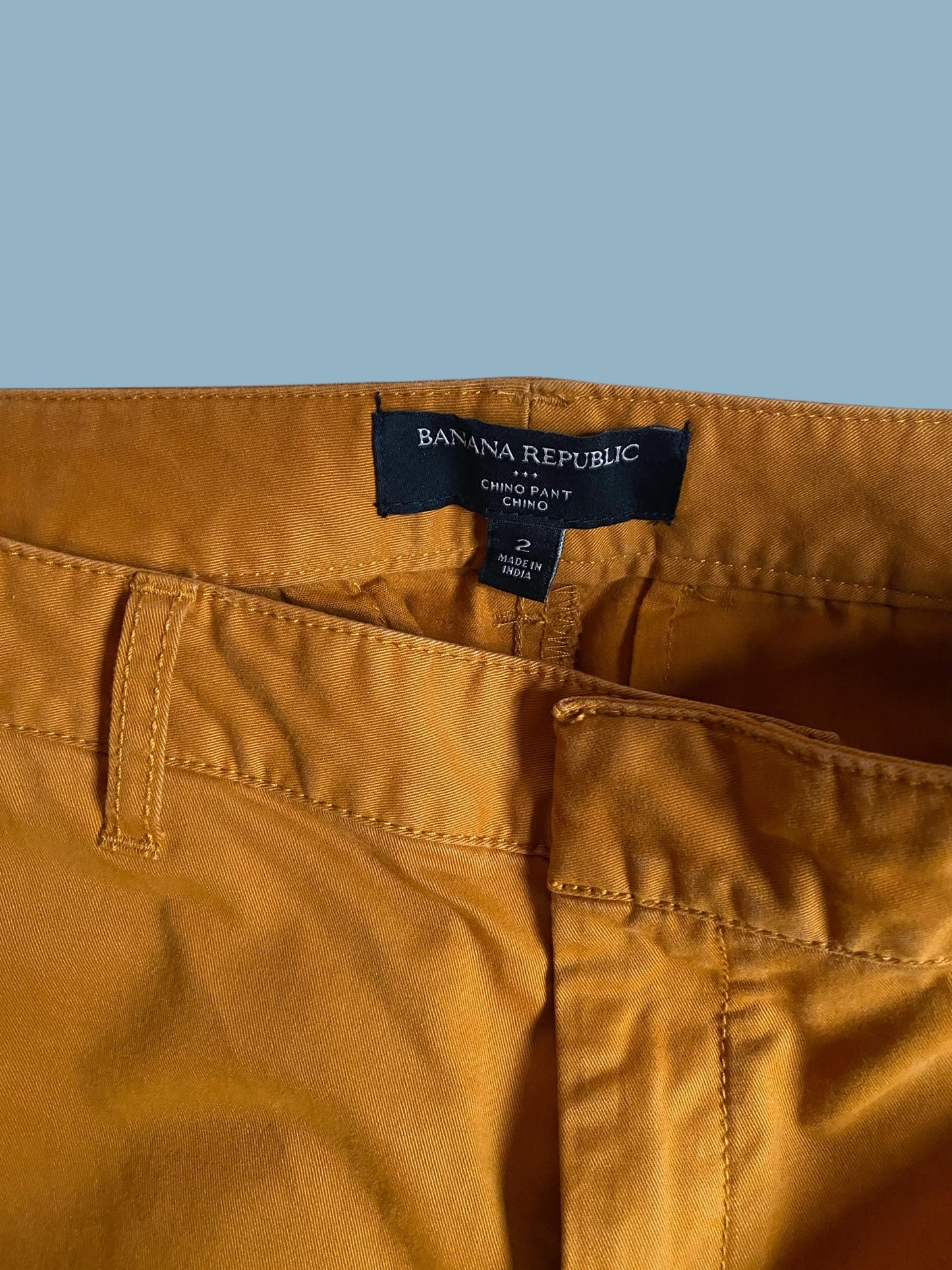 Amber cotton chino pants women's 2 US | Banana Republic