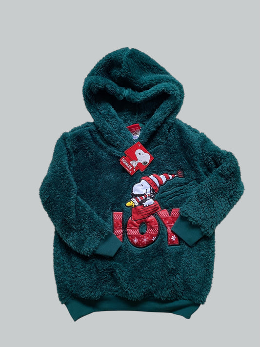 Peanuts "Joy" fleece hoodie 6Y | Peanuts