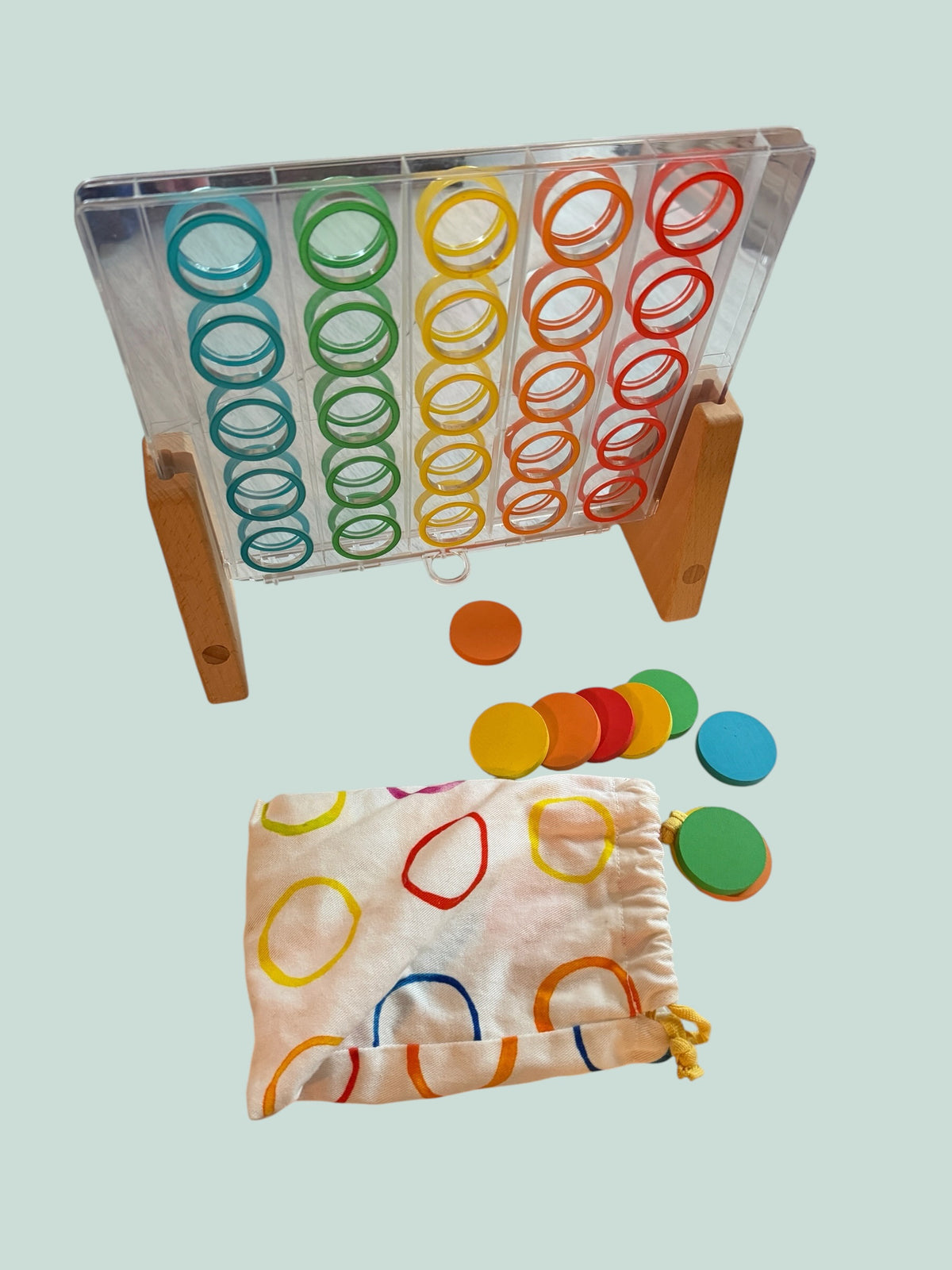 Drop and match dot catcher