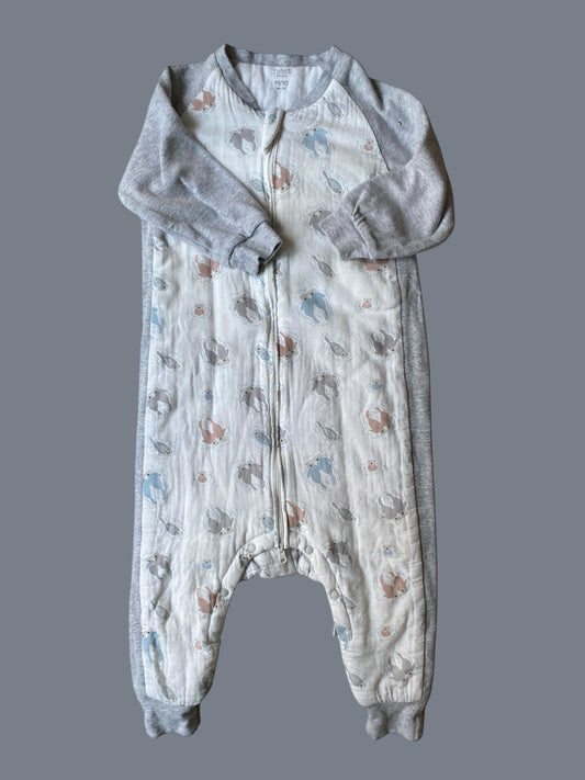 Otter footed sleepsack 2-way zip 18m- 2.5Y | Nest Design