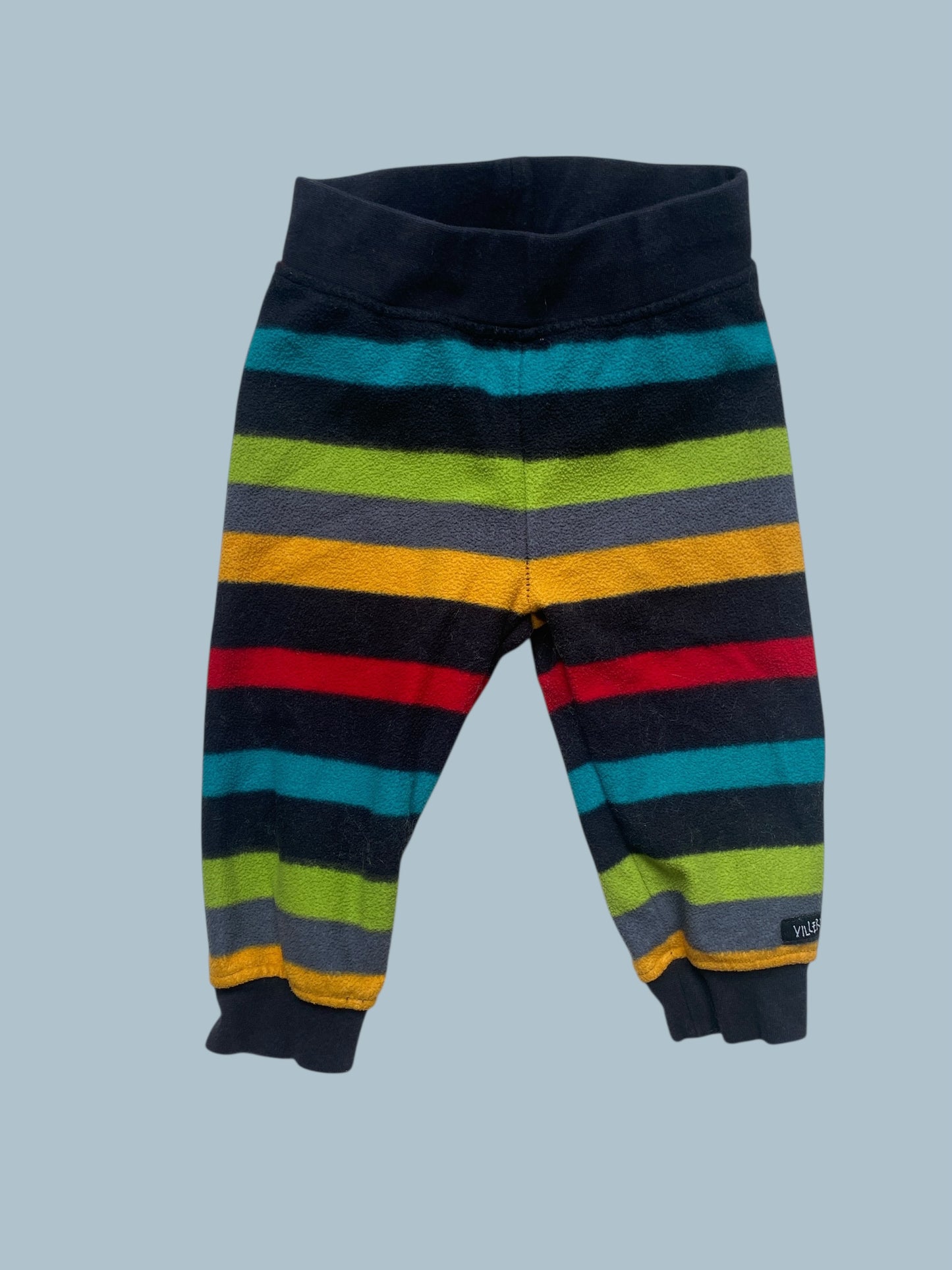 Striped fleece pants 6-12m (74) | Villervalla