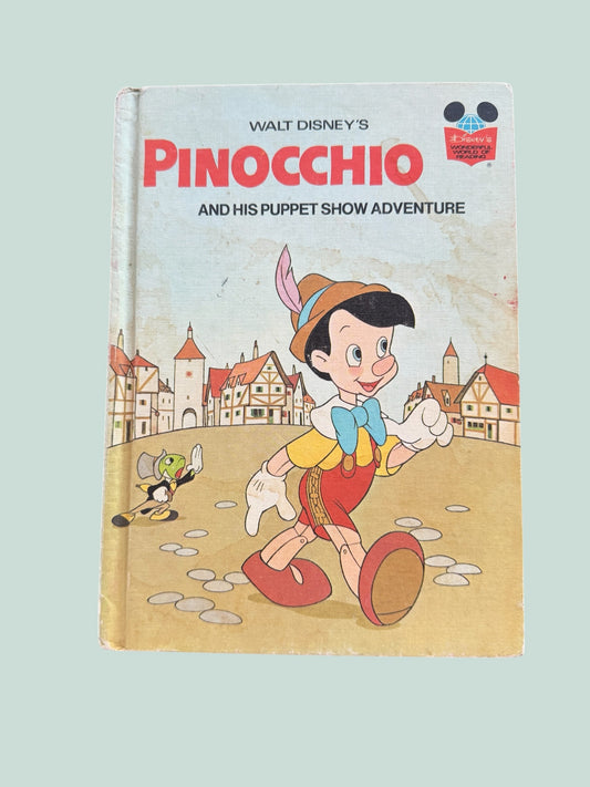Vintage Pinocchio and his Puppet Show Adventure