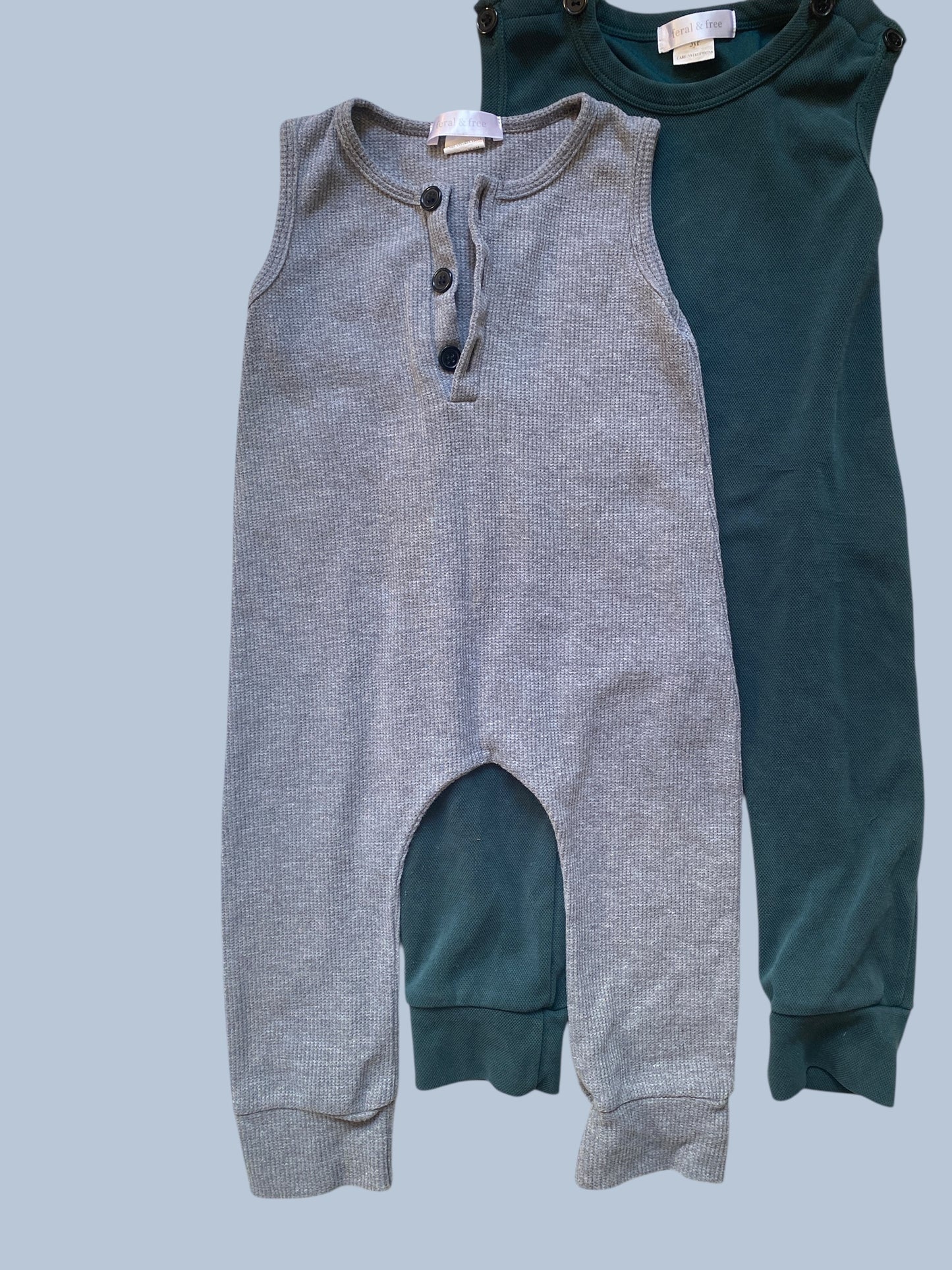 Cotton rompers 3Y | Feral & Free