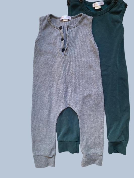 Cotton rompers 3Y | Feral & Free