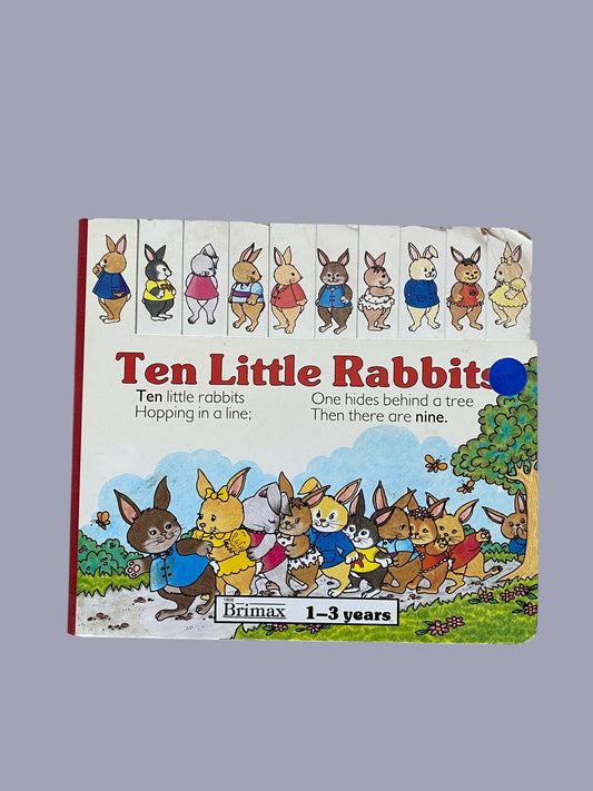 Vintage Ten Little Rabbits