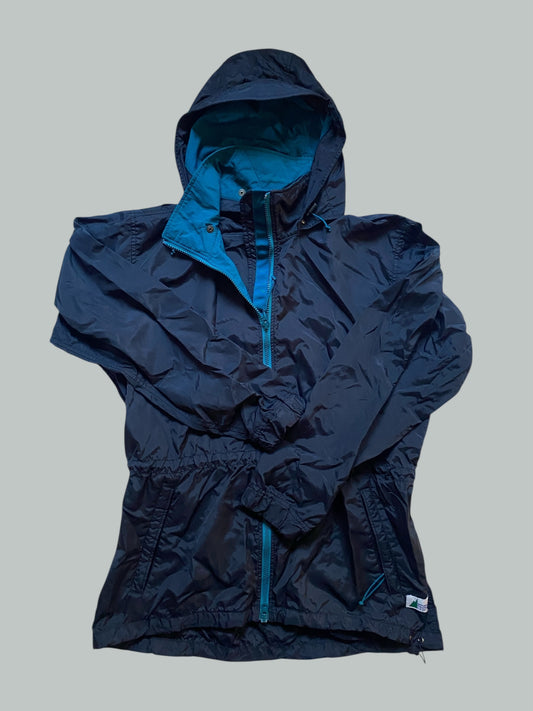 Vintage black rain jacket women's medium | MEC