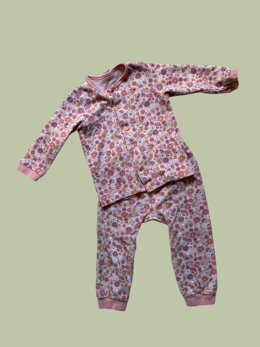 Cotton pj set 12m | Criket