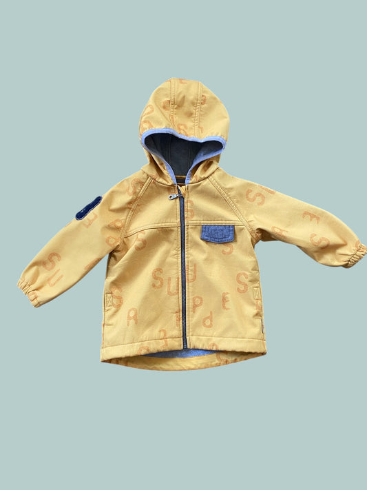 Fleece lined rain jacket 9-18m | Souris Mini
