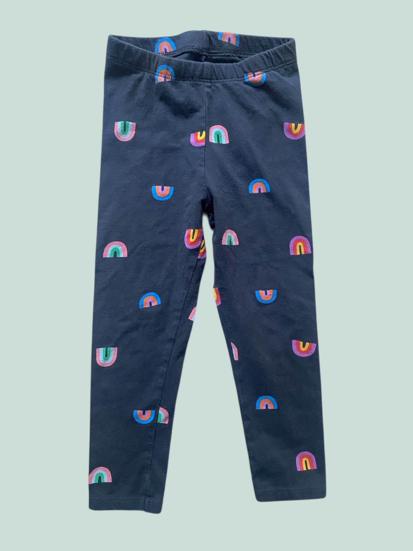 Cotton rainbow leggings 3Y | Cat & Jack