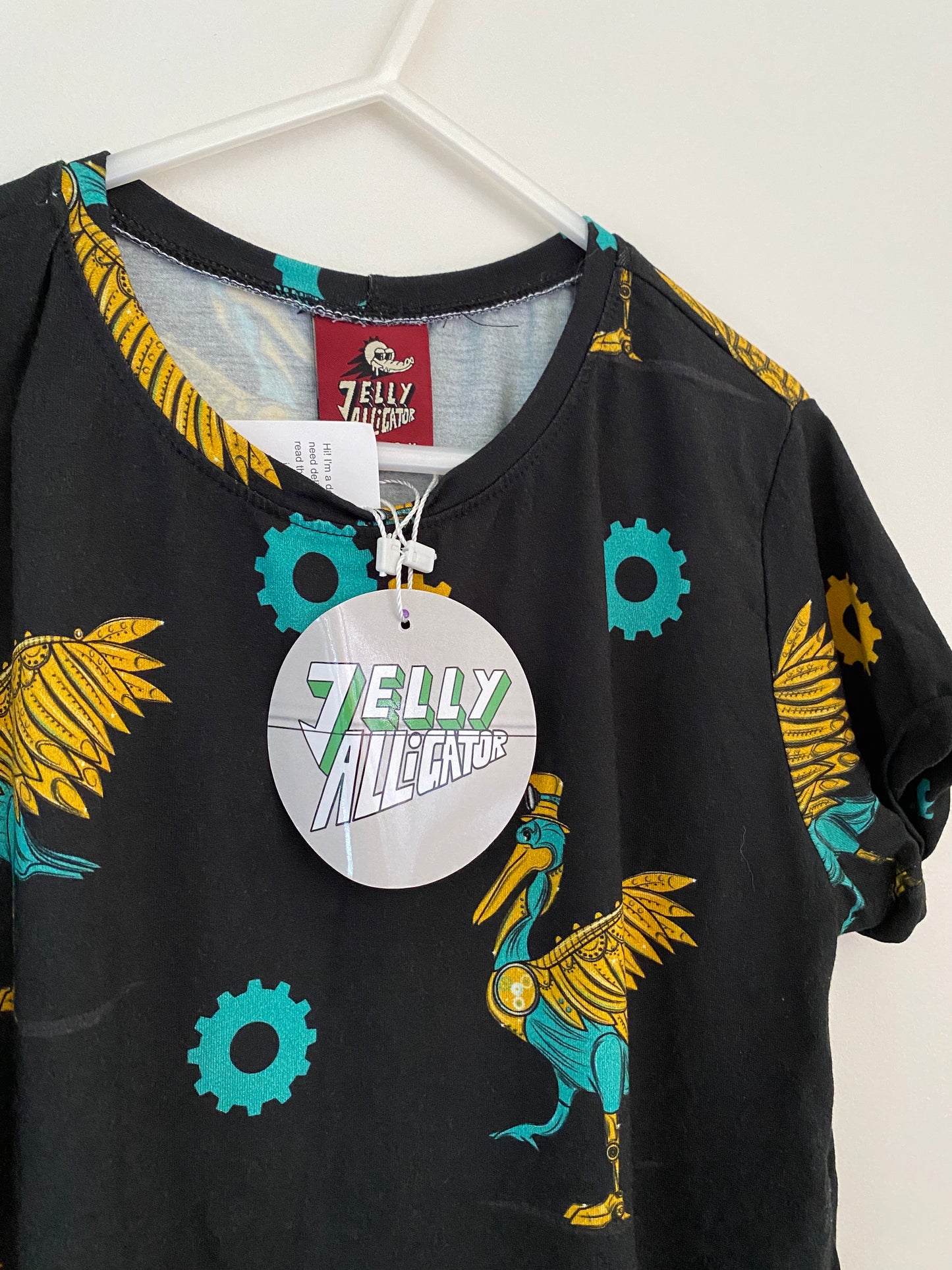 Bird shirt 10Y | Jelly Alligator