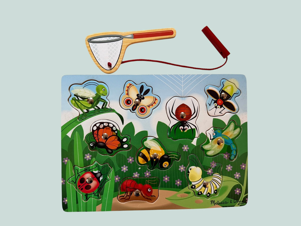 Wooden bug-catching puzzle | Melissa and Doug