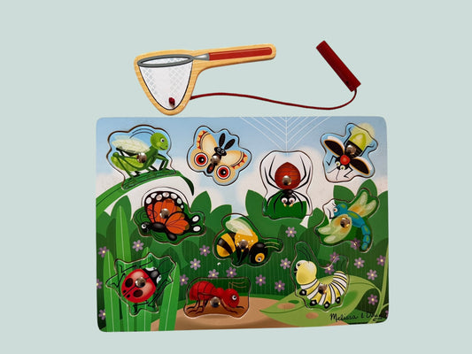 Wooden bug-catching puzzle | Melissa and Doug