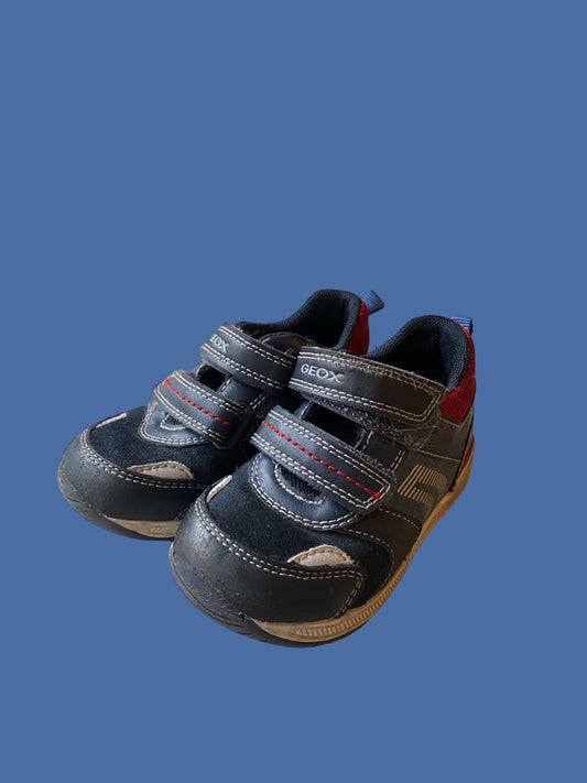 Velcro leather sneakers 8 US Little Kid | Geox