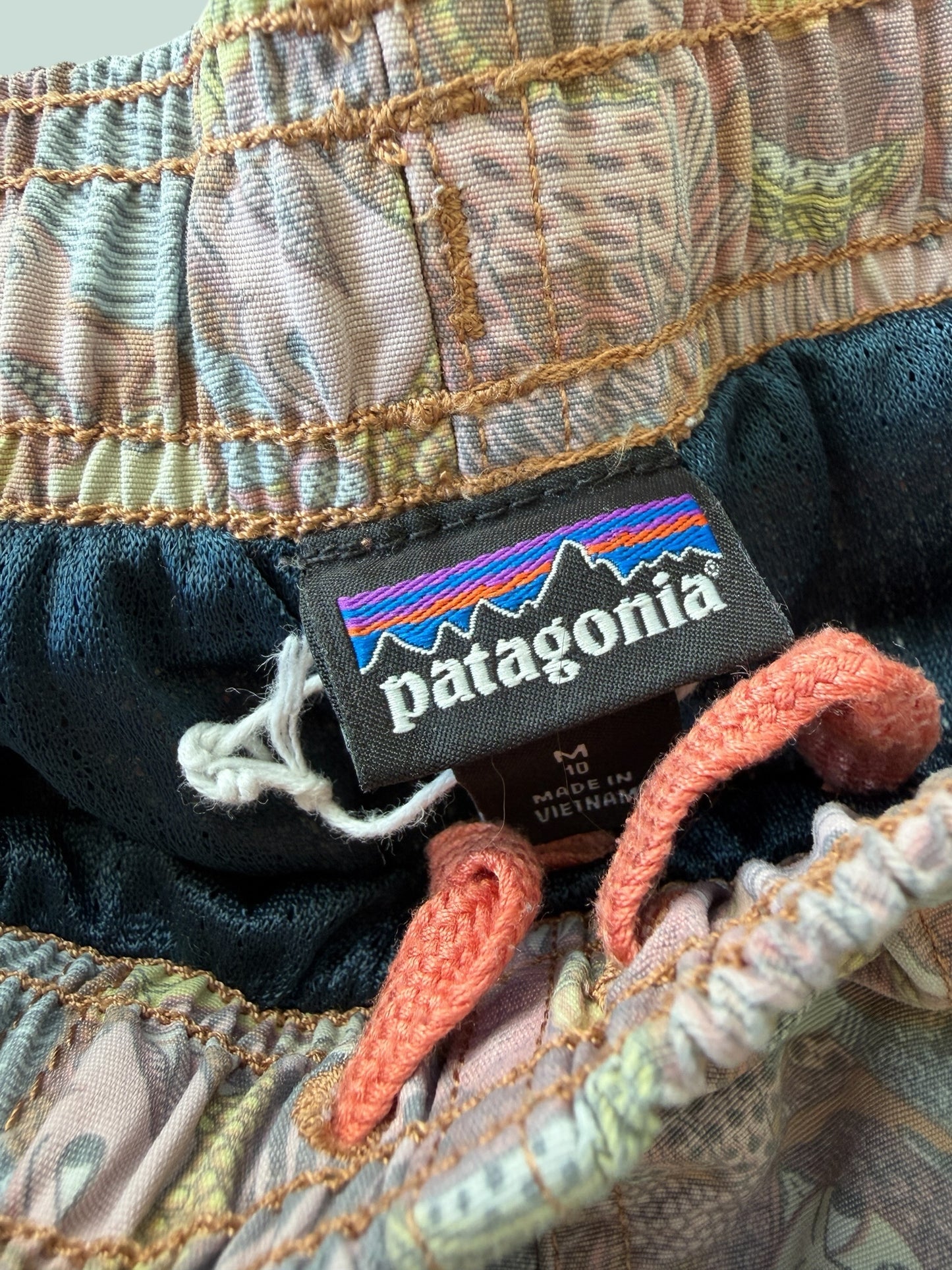 Patterned and lined baggie shorts 10Y | Patagonia