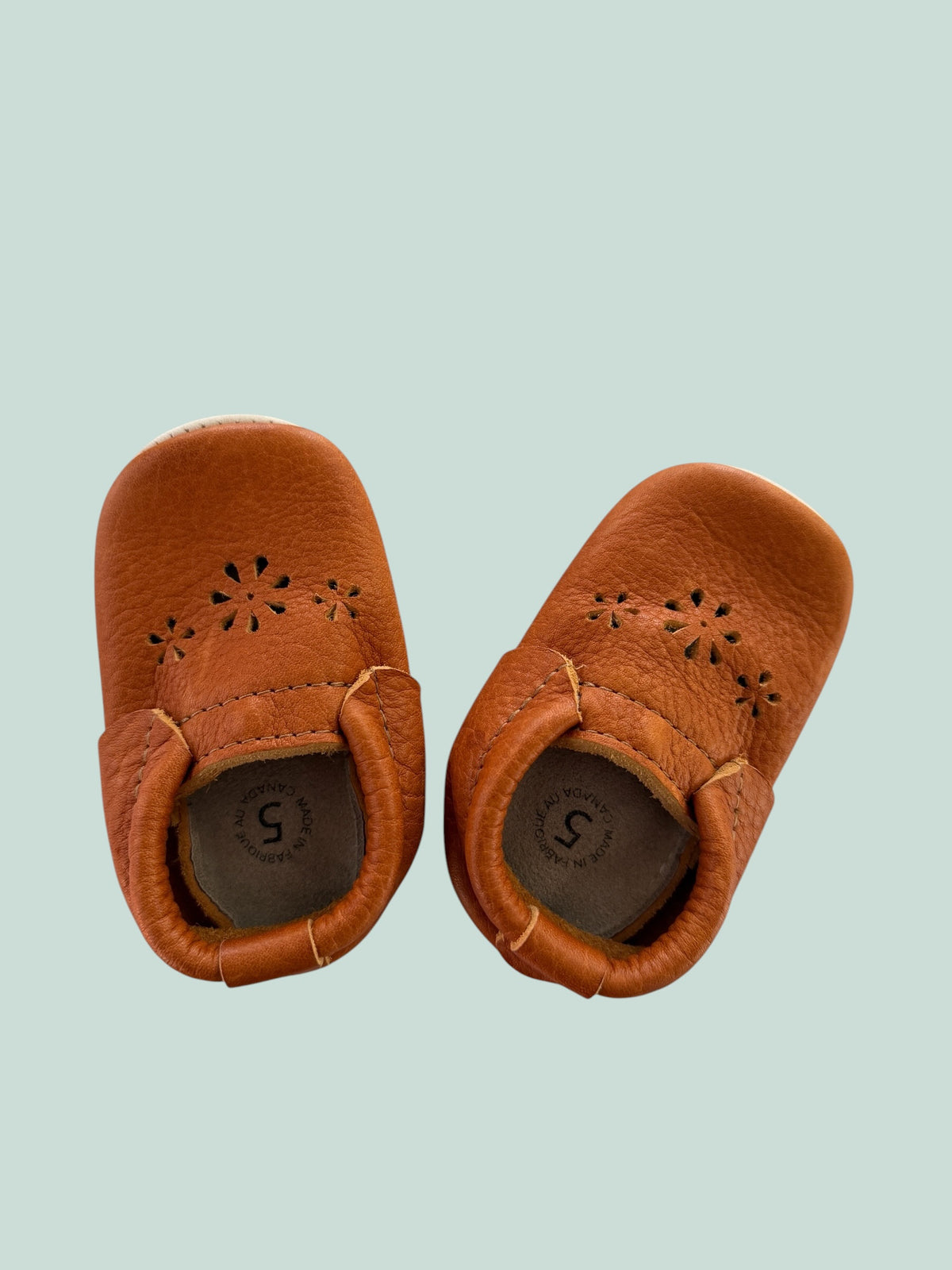 Leather first walkers 5US Little Kids | Minimoc