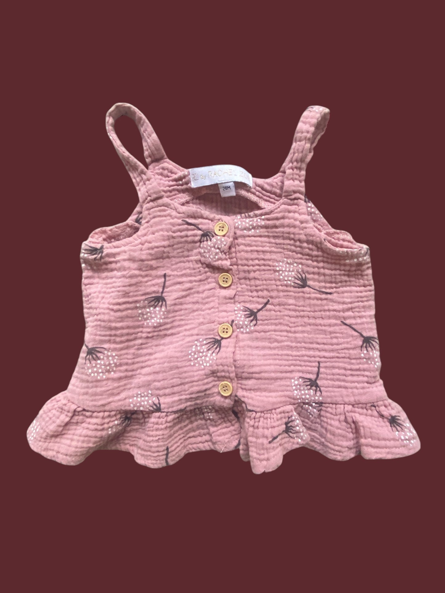 Cotton muslin top 24m | Rachel Zoe