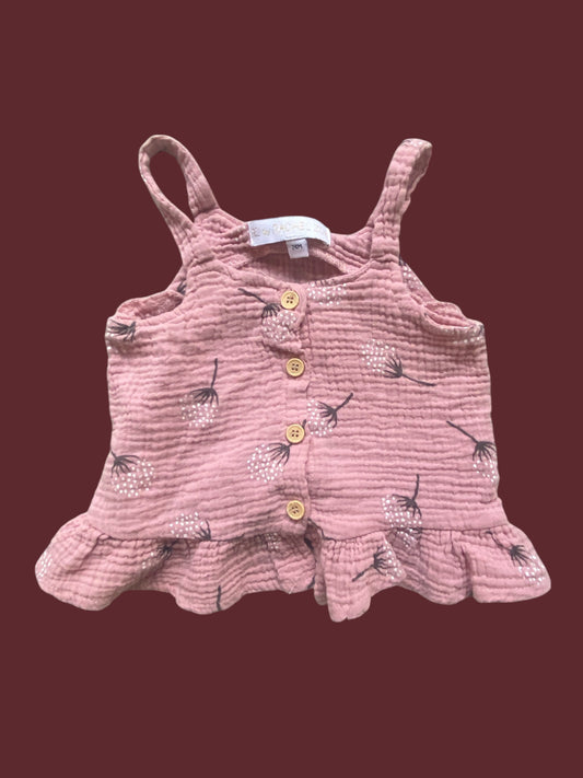 Cotton muslin top 24m | Rachel Zoe