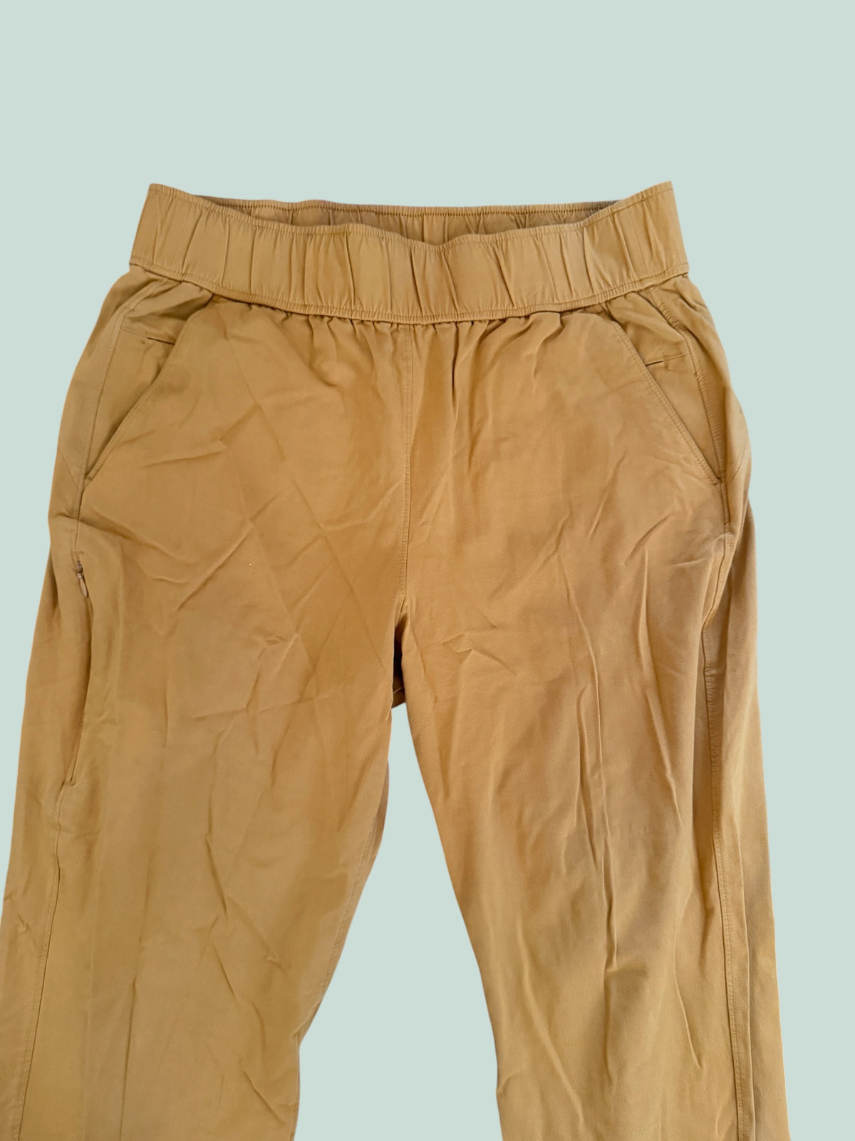 Yellow Open Air Pants women's large tall | Alder