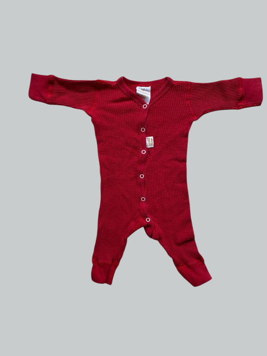 Vintage cotton waffle sleeper 3-6m | Baby's Own