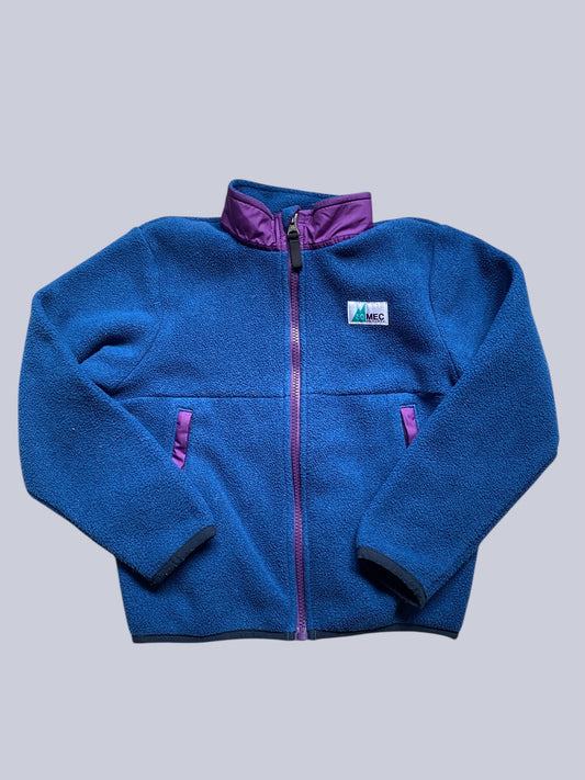 Blue and purple 50th anniversary fleece 7Y | MEC