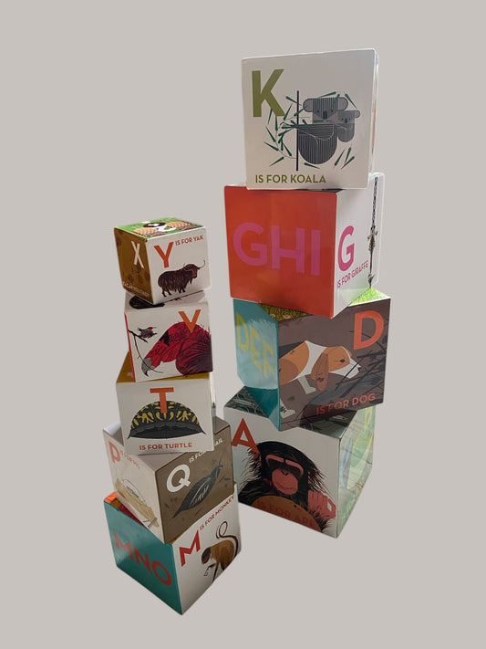 Alphabet nesting and stacking blocks | Melissa & Doug