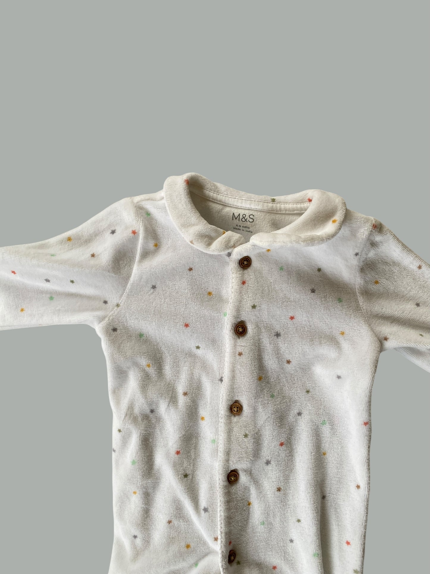 Terry sleeper 6-9m | Marks & Spencer
