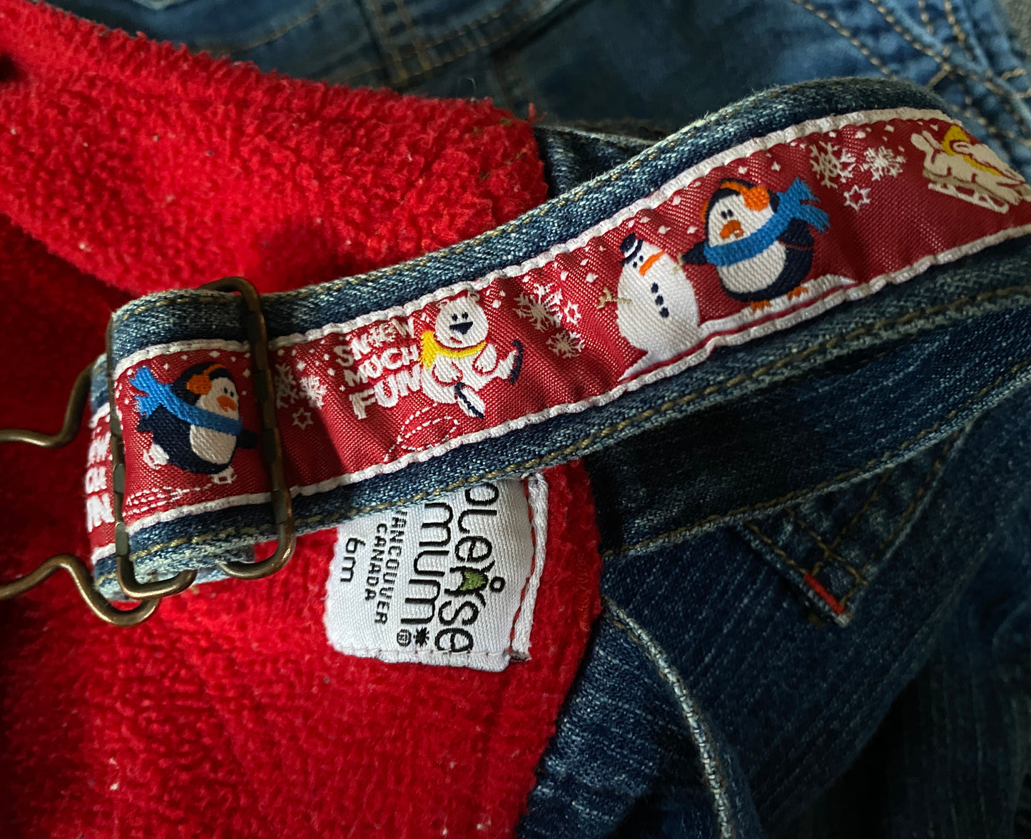 Lined denim overalls 6m | Please Mum