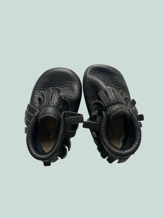 Leather first walker shoes 3US Little Kid | MiniMoc