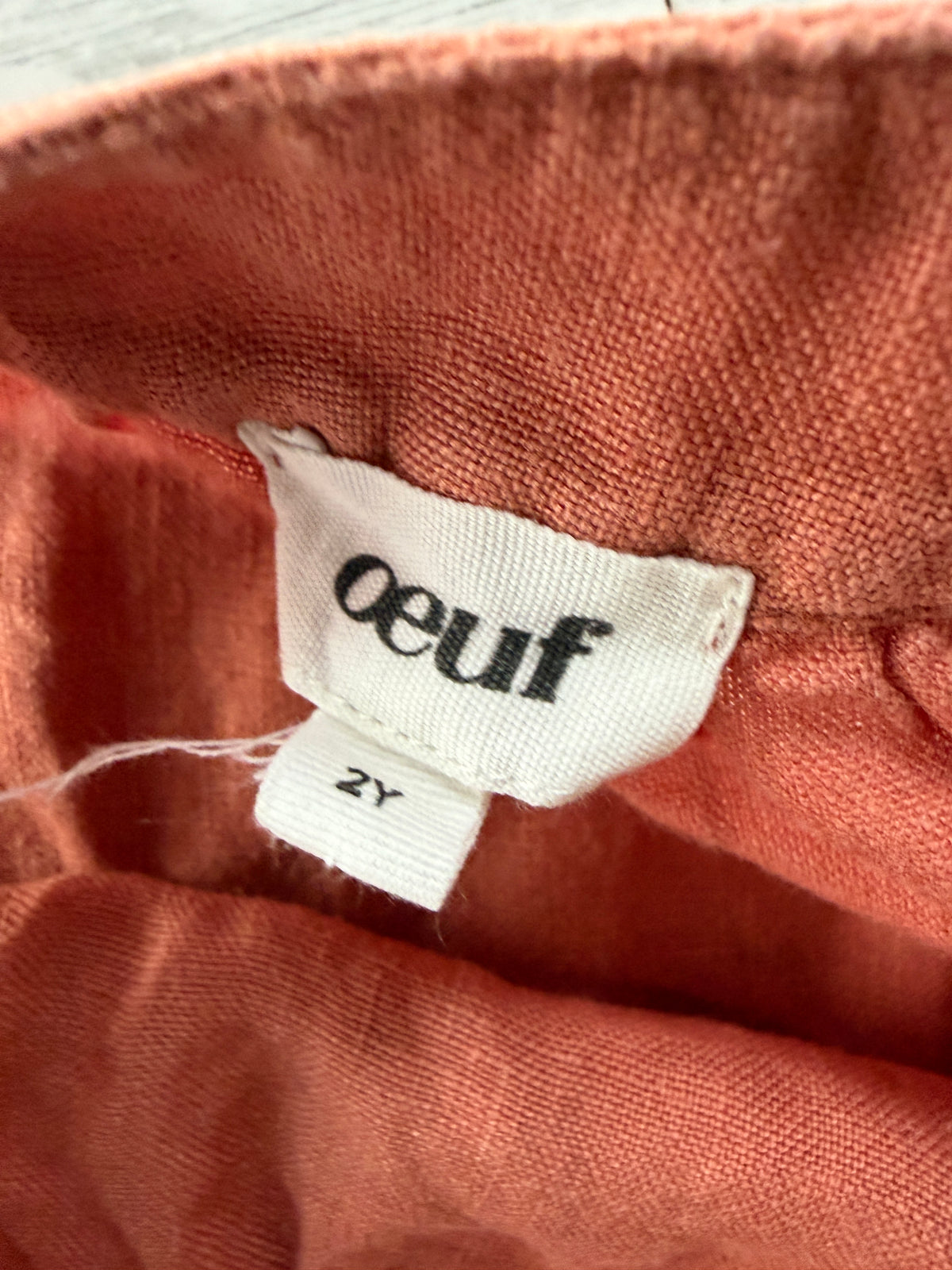 Linen bycicle dress/top 2Y | Oeuf