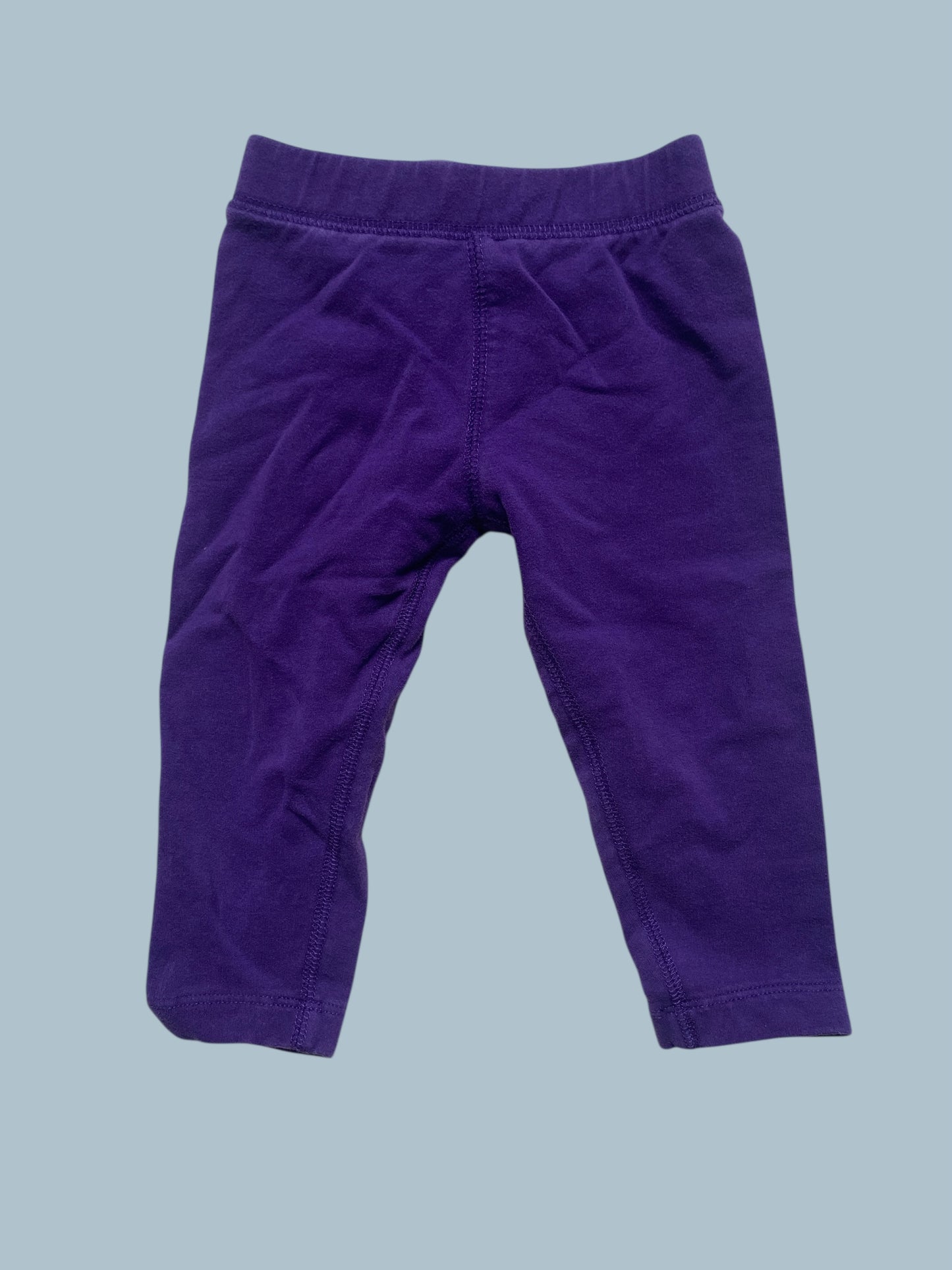 Violet cotton leggings 6-12m | Primary
