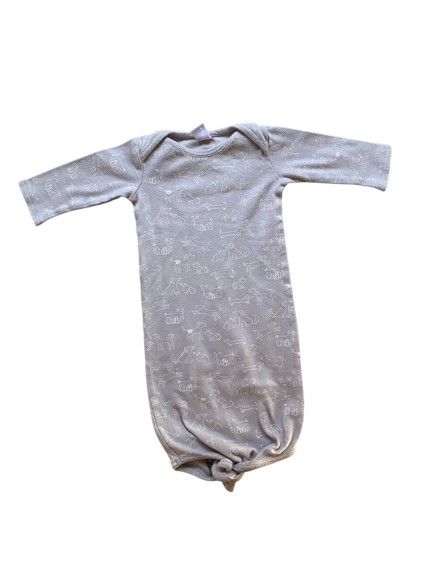 Cotton dog print sleep sack 0-3m | Nordstrom