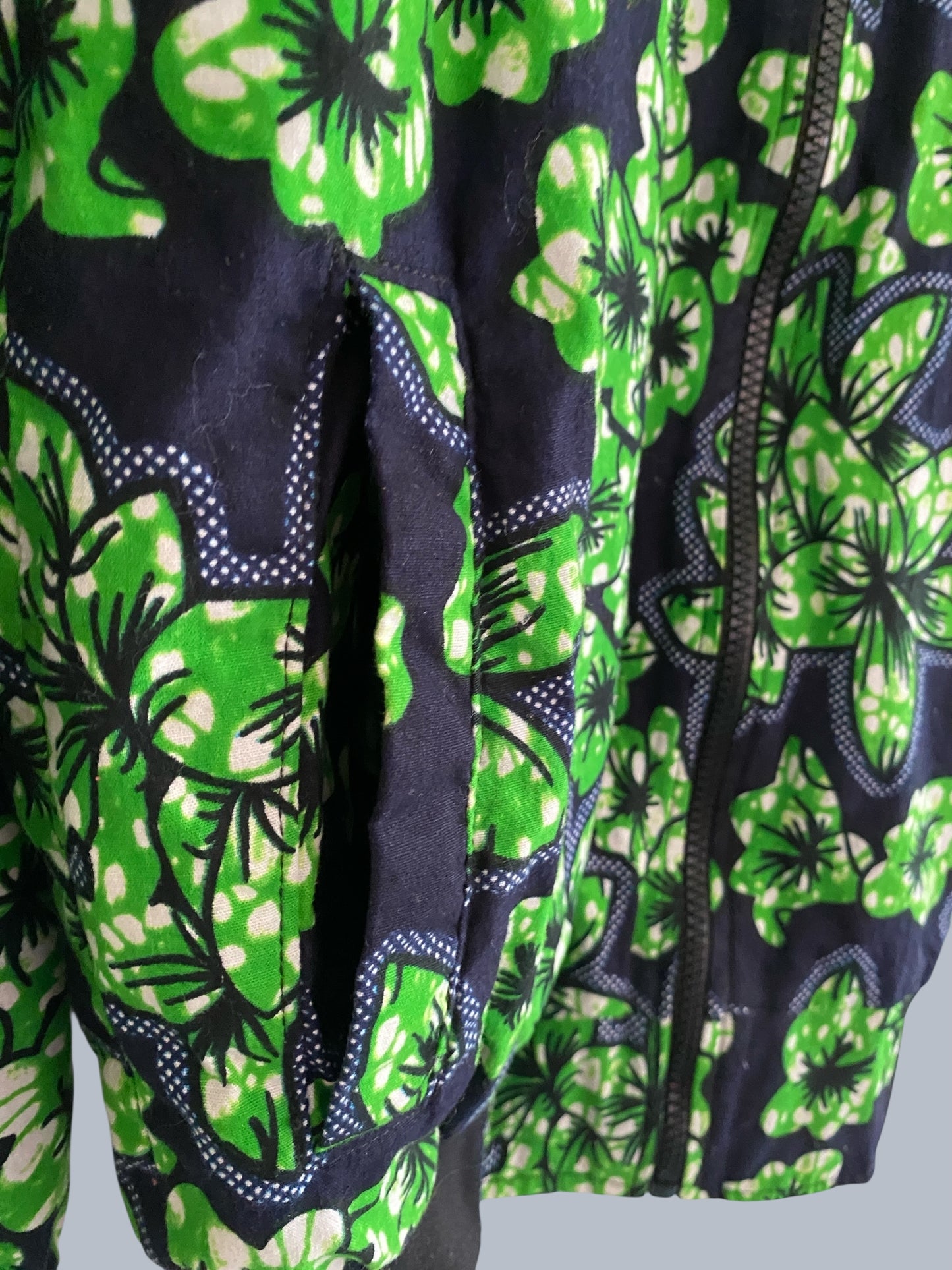Floral bomber Jacket women’s small