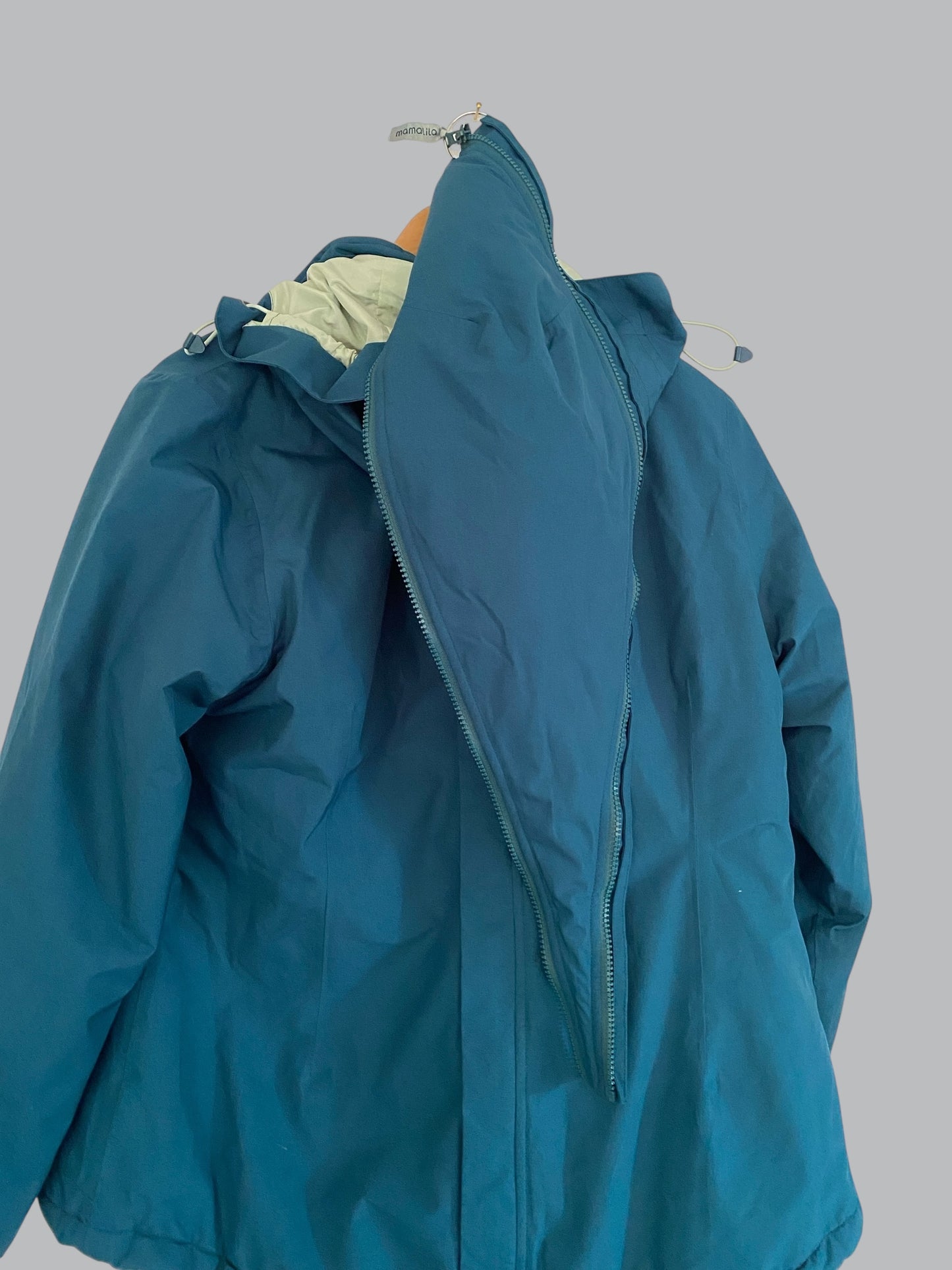 Dark green 'Winterfriend' babywearing/pregancny winter jacket women’s medium | Mamalila