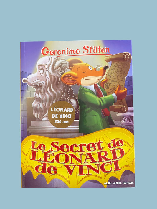 FRENCH Geronimo Stilton - Le secret de leonardo de Vinci