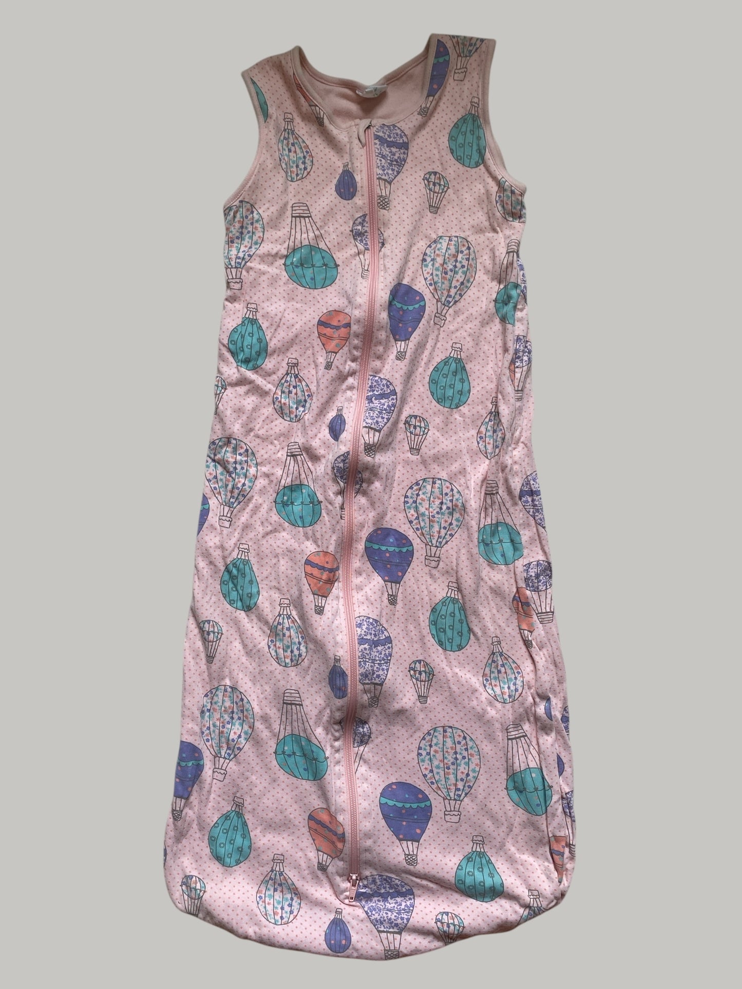 Organic cotton hot air balloon sleepsack 4-5Y | Papagino