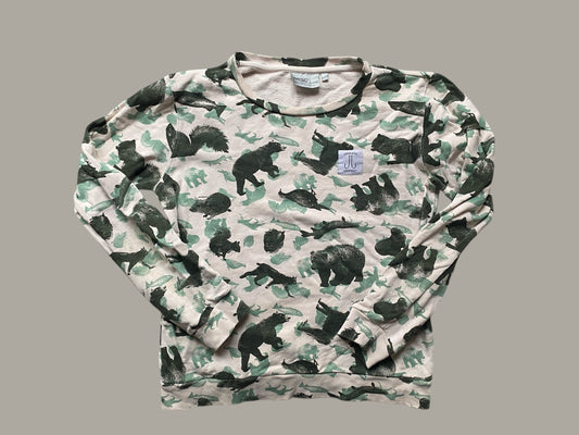 Animal print cotton sweater adult XS | Wesc