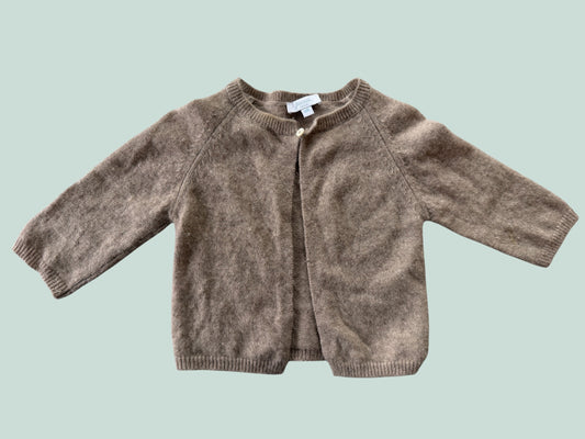 Cashmere baby cardican 6m | Jacardi