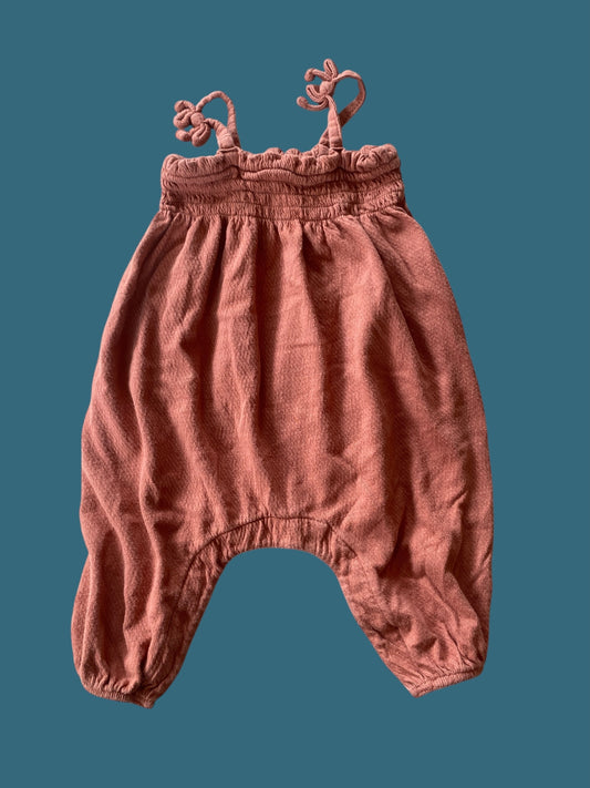Cotton romper 0-3m | Gap